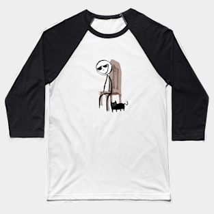 sit person Baseball T-Shirt